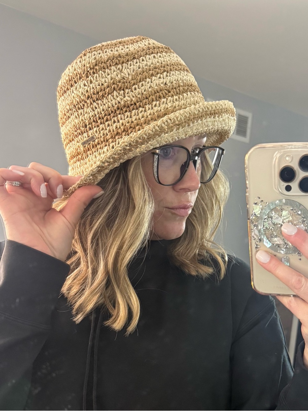 Billabong Holiday Hat in Natural Straw Hat NWT size M/L